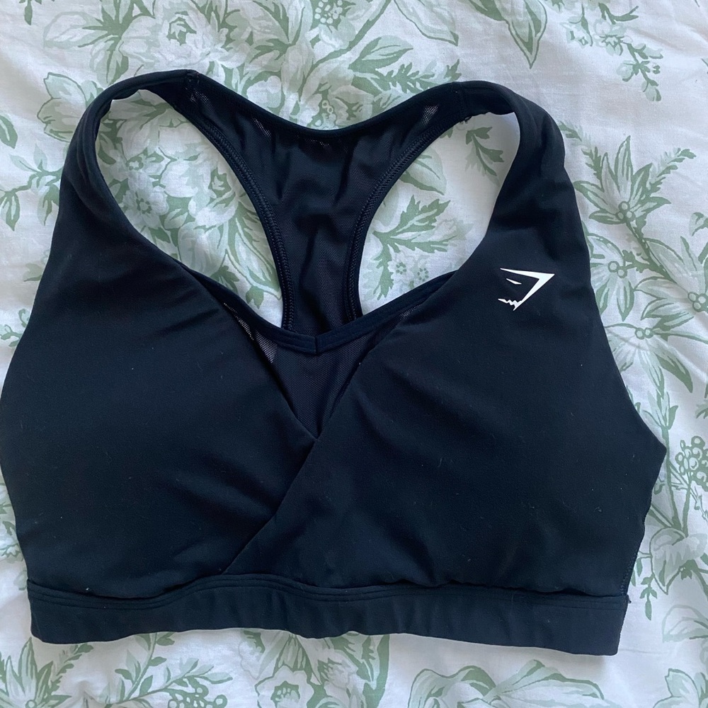 Gymshark black sport bra